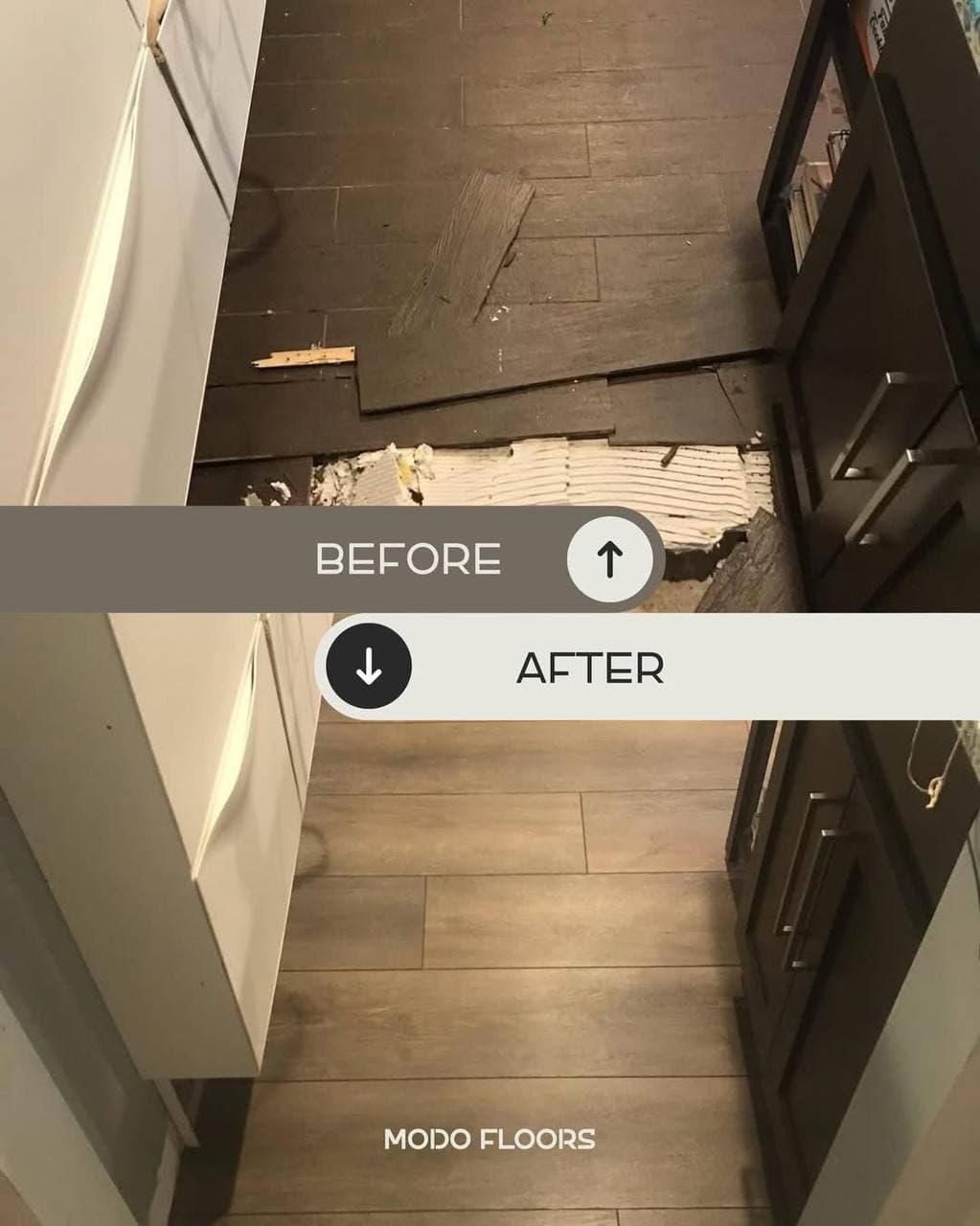 Tile installation project